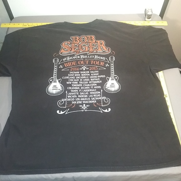2014 BOB SEGER TEE RIDE OUT TOUR - Picture 5 of 7